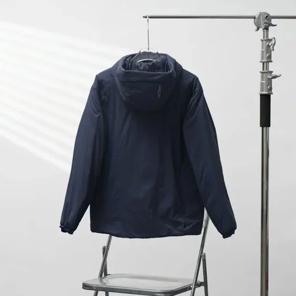 Arc'teryx Navy Blue Lightweight Hooded Jacket - Outdoor & Casual Essential